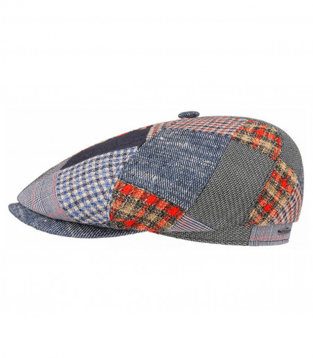 Brooklyn Cap Patchwork Stetson Brooklyn Cap Patchwork Stetson